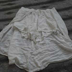 Lucy Love Cream Sheer Skirt